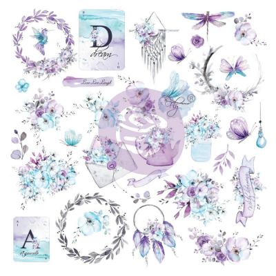 Prima Marketing Aquarelle Dreams Die Cuts - Cardstock Ephemera